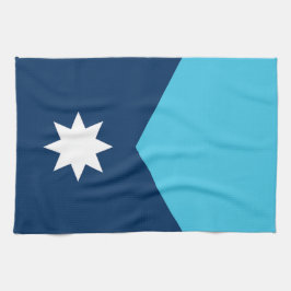 Minnesota State Flag Keukenhanddoek