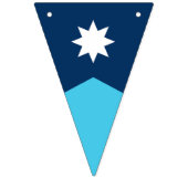 Minnesota State Flag Pennant Bunting Vlaggetjes (Eerste vlag)