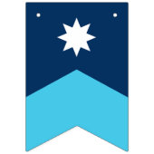 Minnesota State Flag Pennant Bunting Vlaggetjes (Tweede vlag)