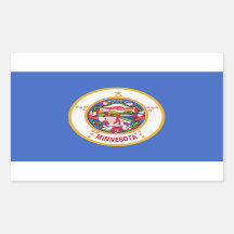 Minnesota State Flag Sticker