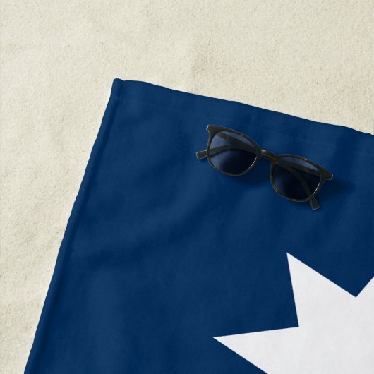 Minnesota State Flag Strandlaken (In situ)