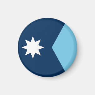 Minnesota State Flag Verenigde Staten Magneet