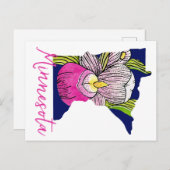 Minnesota State Flower Briefkaart (Voorkant / Achterkant)