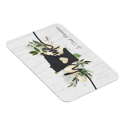 Minnesota State gepersonaliseerd uw huis stad rust Magneet (Rechterzijde)