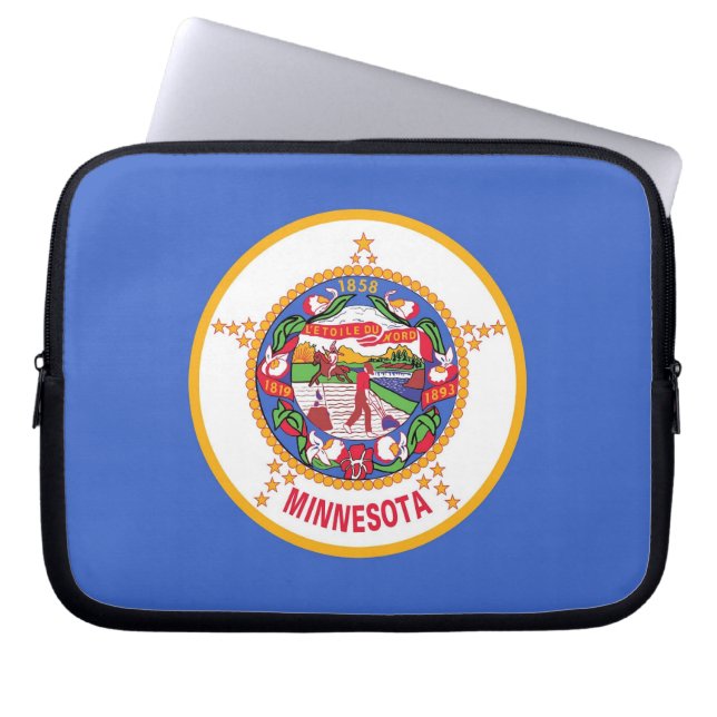 Minnesota State-hoes voor laptop Sleeve (Voorkant)