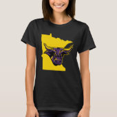 Minnesota State Mankato Mavericks State Shape T-shirt (Voorkant)