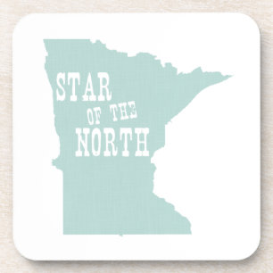 Minnesota State Motto Slogan Drankjes Onderzetter