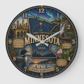 Minnesota State North Star State Lake Wilderness Grote Klok (Voorkant)