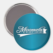 Minnesota State of Mine Magneet (Voorkant / Achterkant)