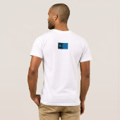 Minnesota State Seal in de kleuren van wolven T-shirt (Achterkant volledig)