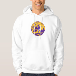 Minnesota State Seal in Viking kleuren Hoodie
