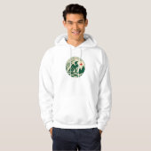Minnesota State Seal in wilde kleuren Hoodie (Voorkant volledig)