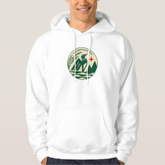 Minnesota State Seal in wilde kleuren Hoodie