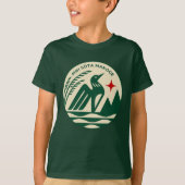 Minnesota State Seal in wilde kleuren T-shirt (Voorkant)