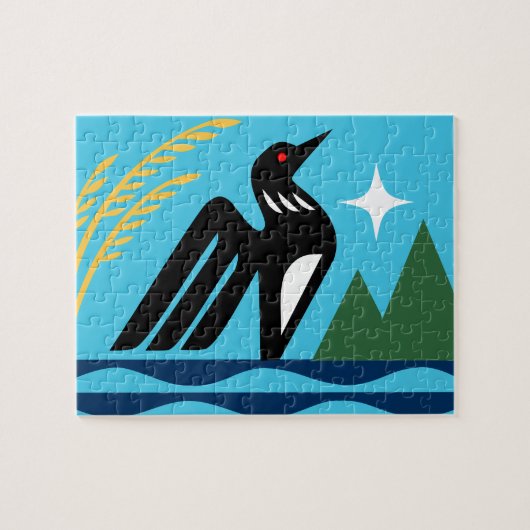 Minnesota State Seal Legpuzzel (Horizontaal)