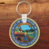 Minnesota State Seal Sleutelhanger (Voorkant)