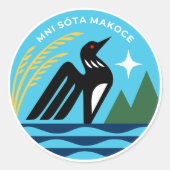 Minnesota State Seal Stickers (Voorkant)