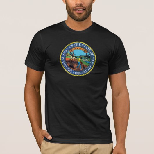Minnesota State Seal T-shirt (Voorkant)