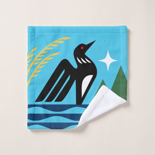 Minnesota State Seal Wash Cloth Washandje (Wasdoekje)