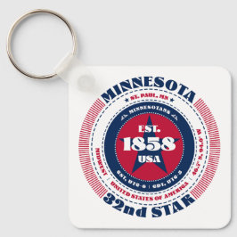 Minnesota State Sleutelhanger