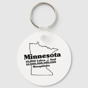 Minnesota State Slogan Sleutelhanger
