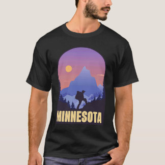 Minnesota State USA Wandeltocht Souvenir T-shirt