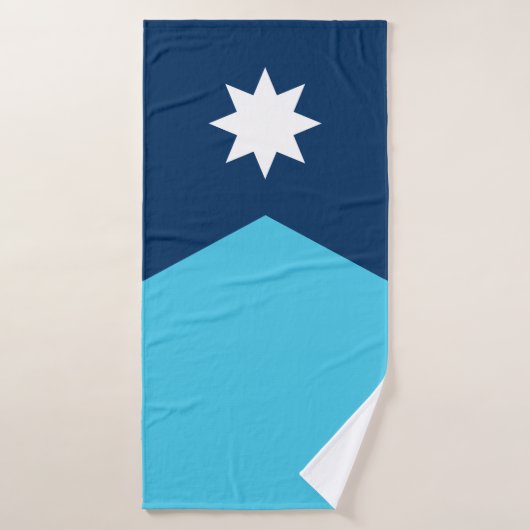 Minnesota State vlag badhanddoek (Badhanddoek)