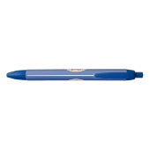 Minnesota State Vlag Blauwe Inkt Pen (Achterkant)