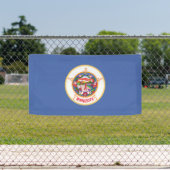 Minnesota State Vlag Spandoek (Insitu)