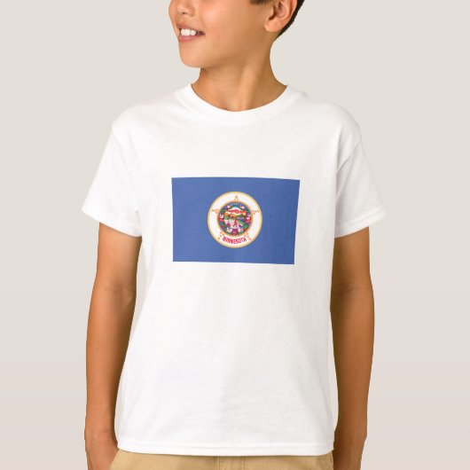 Minnesota State Vlag T-shirt (Voorkant)