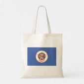Minnesota State Vlag Tote Bag (Achterkant)