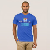 Minnesota Sterk Uniseks T-Shirt (Voorkant volledig)