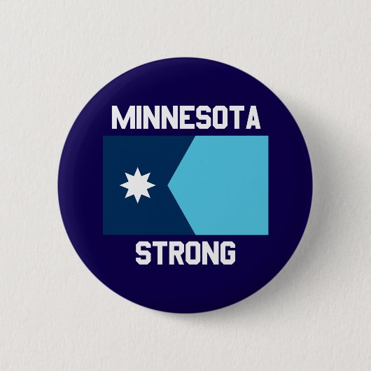 Minnesota Sterke Knop Ronde Button 5,7 Cm (Voorkant)
