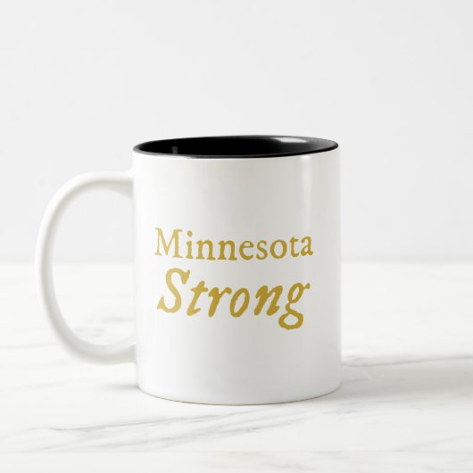 Minnesota Sterke koffie-Mok Tweekleurige Koffiemok (Links)