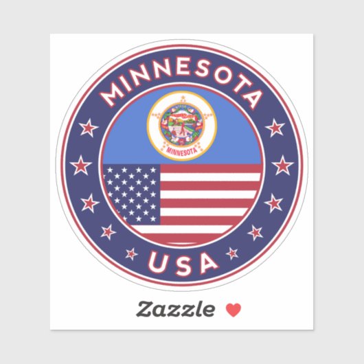 Minnesota Sticker (Vel)