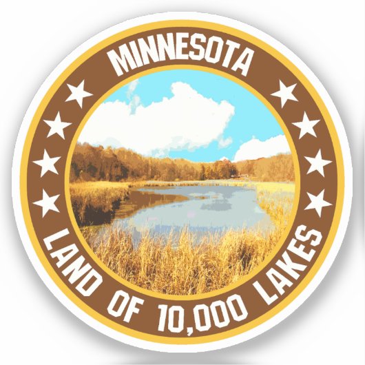 Minnesota Sticker (Voorkant)