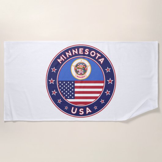 Minnesota Strandlaken (Voorkant)