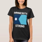 Minnesota Strong Dames Basic T-Shirt (Voorkant)
