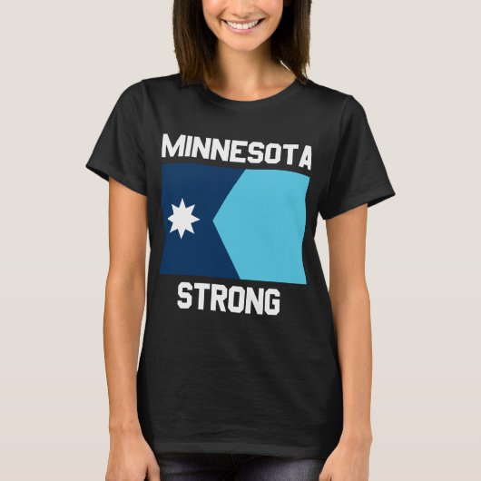 Minnesota Strong Dames Basic T-Shirt (Voorkant)