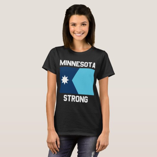 Minnesota Strong Dames Basic T-Shirt (Voorkant volledig)
