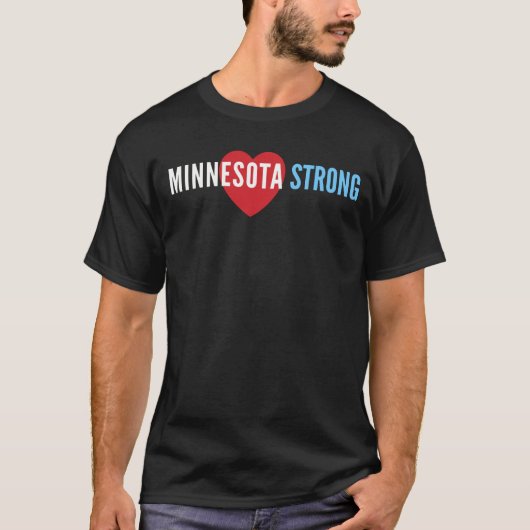 Minnesota Strong Politiek T-Shirt (Voorkant)