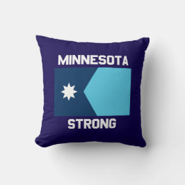 Minnesota Strong Throw Pillow Kussen