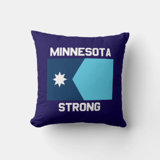 Minnesota Strong Throw Pillow Kussen
