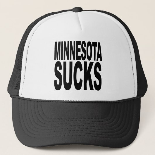 Minnesota Sucks Trucker Pet (Voorkant)