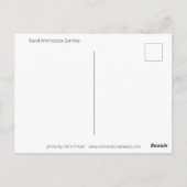 Minnesota Sunrise Briefkaart (Achterkant)