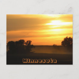Minnesota Sunset Briefkaart