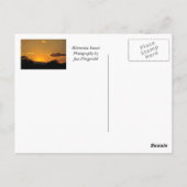 Minnesota Sunset Briefkaart (Achterkant)