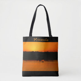Minnesota Sunset-LadybSlipper-Tas Tote Bag