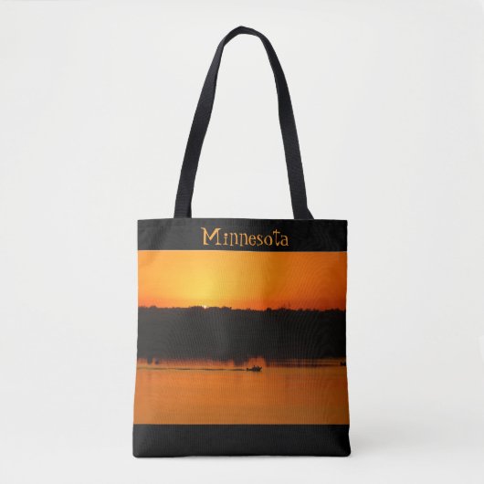 Minnesota Sunset-LadybSlipper-Tas Tote Bag (Voorkant)