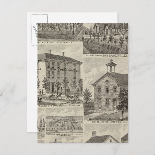 Minnesota Surround Briefkaart (Voorkant / Achterkant)